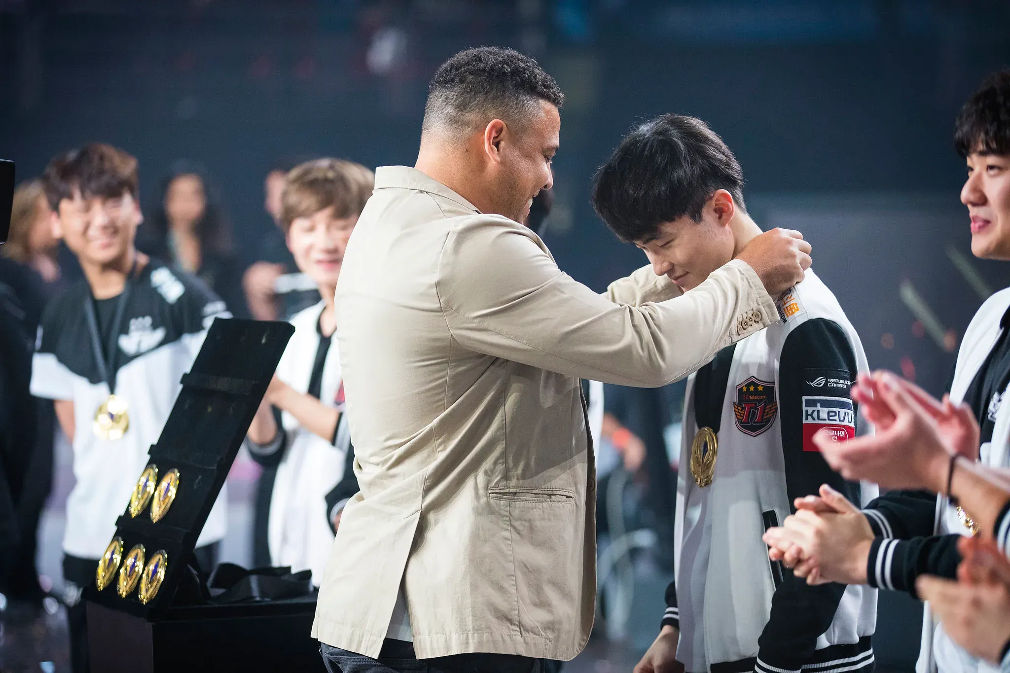 Ronaldo and Faker at MSI 2017